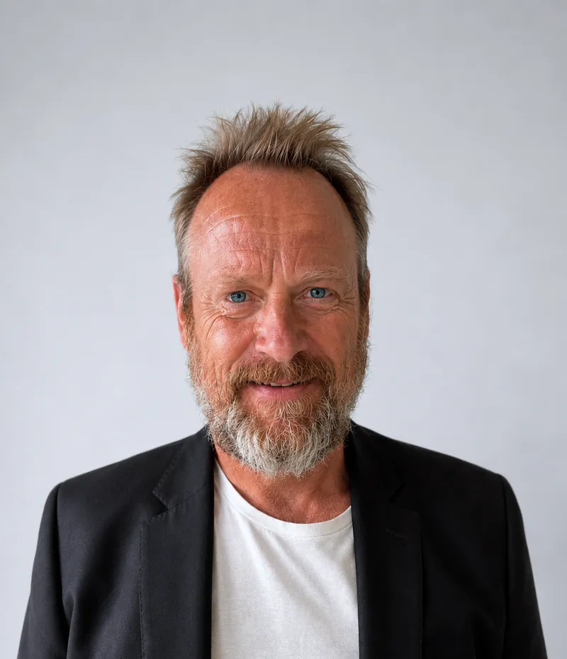 Portrettfoto av Eivind Kaaløy